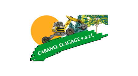 cabanel elagage logo jaune vert
