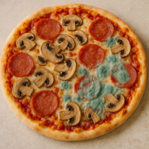 pizza contaminée avec du moisi - mauvaise formation haccp