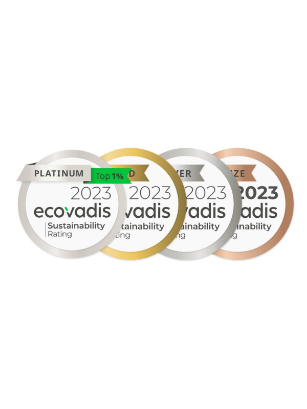les grades de ecovadis, or, argent, bronze etc